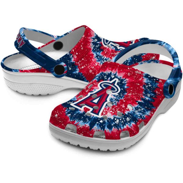 Los Angeles Angels Radiant Burst Effect Crocs Latest Model