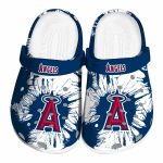 Los Angeles Angels Splatter Graphics Crocs Best selling