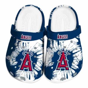 Los Angeles Angels Splatter Graphics Crocs Best selling