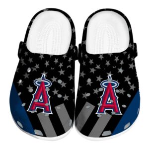 Los Angeles Angels Stellar Stripes Theme Crocs Best selling