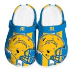 Los Angeles Chargers Helmet Stripes Crocs Best selling