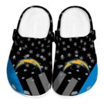 Los Angeles Chargers Stellar Stripes Theme Crocs Best selling