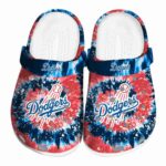 Los Angeles Dodgers Radiant Burst Effect Crocs Best selling