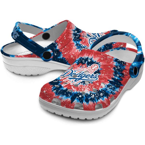 Los Angeles Dodgers Radiant Burst Effect Crocs Latest Model