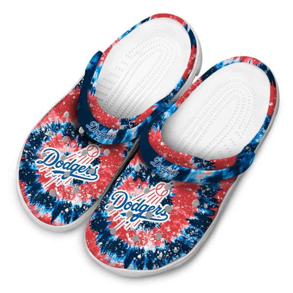Los Angeles Dodgers Radiant Burst Effect Crocs Trendy