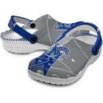 Memphis Tigers Geometric Background Crocs Best selling