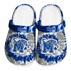 Memphis Tigers Radiant Burst Effect Crocs Best selling