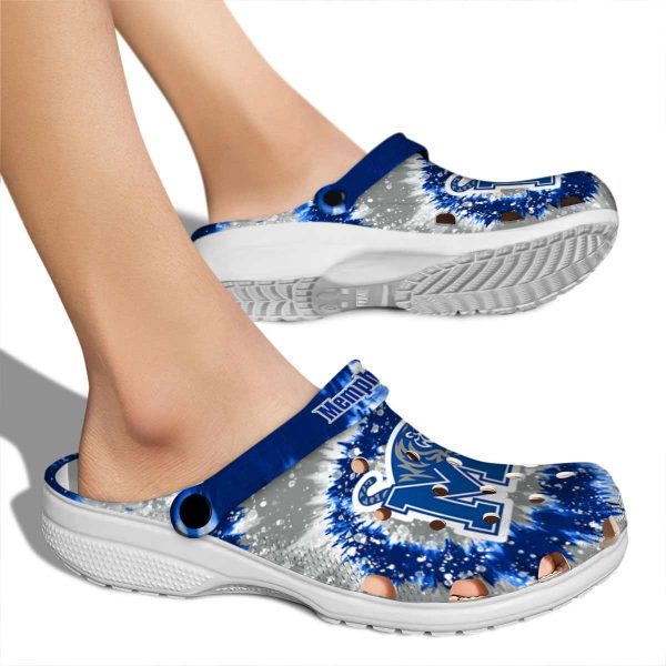 Memphis Tigers Radiant Burst Effect Crocs High quality