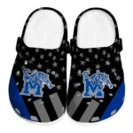 Memphis Tigers Stellar Stripes Theme Crocs Best selling