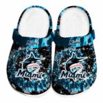 Miami Marlins Radiant Burst Effect Crocs Best selling