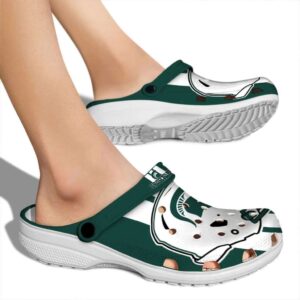 Michigan State Spartans Helmet Stripes Crocs High quality