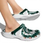 Michigan State Spartans Radiant Burst Effect Crocs Best selling