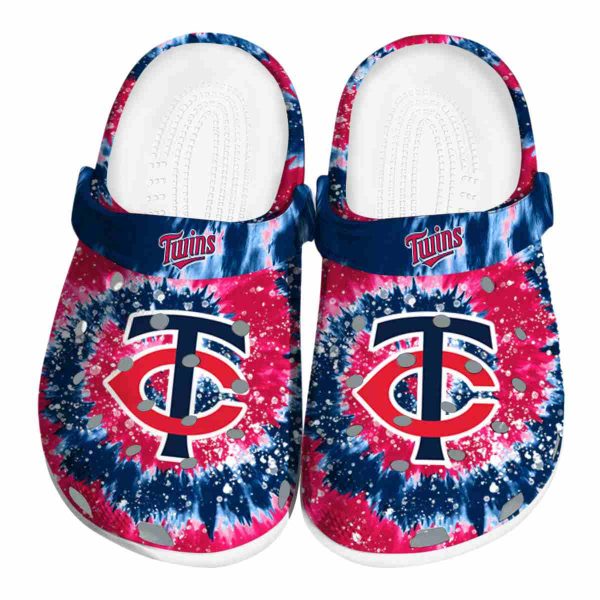 Minnesota Twins Radiant Burst Effect Crocs Best selling