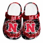 Nebraska Cornhuskers Radiant Burst Effect Crocs Best selling