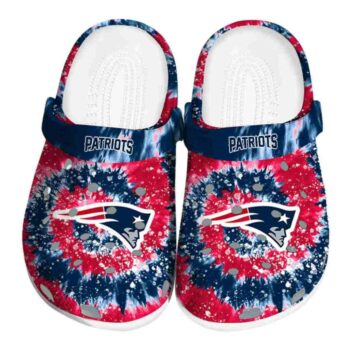 New England Patriots Radiant Burst Effect Crocs Best selling