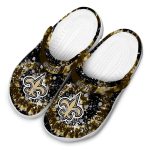 New Orleans Saints Radiant Burst Effect Crocs Best selling