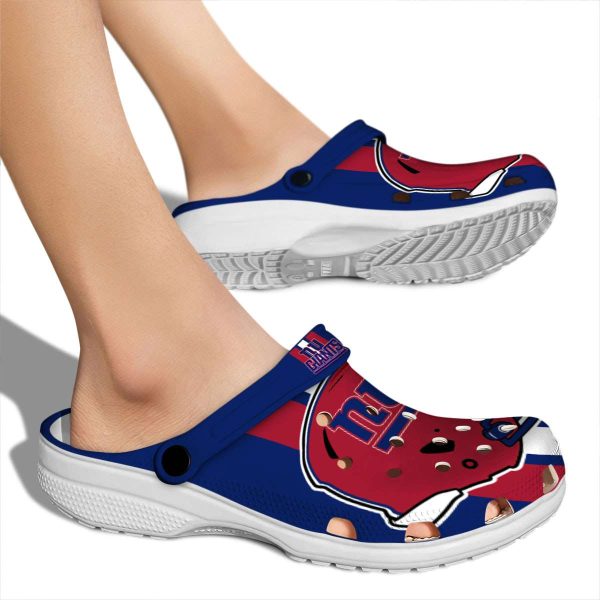 New York Giants Helmet Stripes Crocs High quality