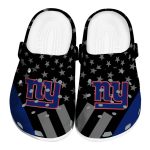 New York Giants Stellar Stripes Theme Crocs Best selling
