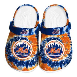New York Mets Radiant Burst Effect Crocs Best selling