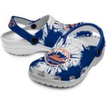 New York Mets Splatter Graphics Crocs Best selling