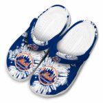 New York Mets Splatter Graphics Crocs Best selling