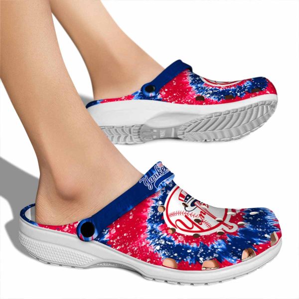 New York Yankees Radiant Burst Effect Crocs High quality