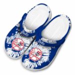 New York Yankees Splatter Graphics Crocs Best selling