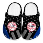 New York Yankees Stellar Stripes Theme Crocs Best selling