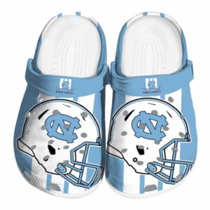 North Carolina Tar Heels Helmet Stripes Crocs Best selling
