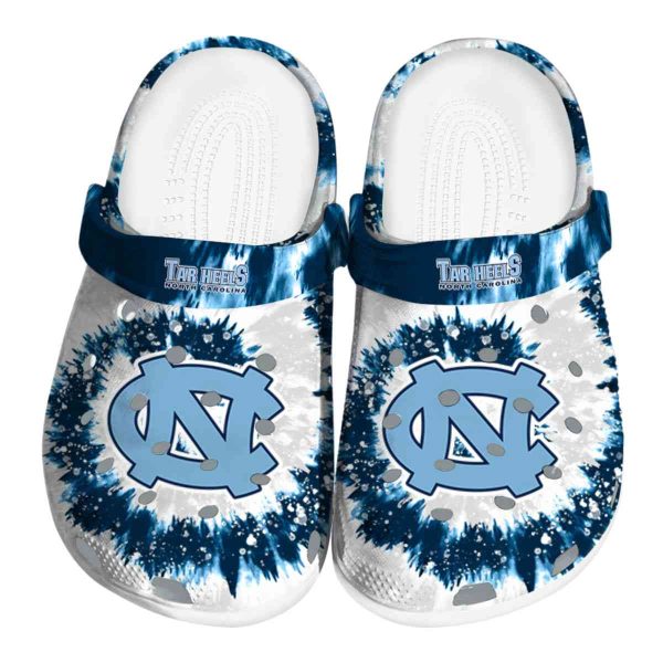 North Carolina Tar Heels Radiant Burst Effect Crocs Best selling