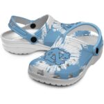 North Carolina Tar Heels Splatter Graphics Crocs Best selling