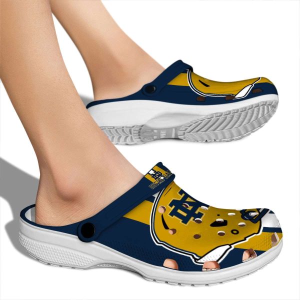 Notre Dame Fighting Irish Helmet Stripes Crocs High quality