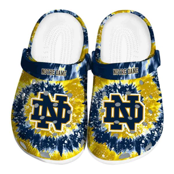 Notre Dame Fighting Irish Radiant Burst Effect Crocs Best selling