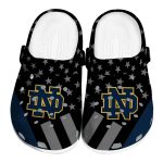 Notre Dame Fighting Irish Stellar Stripes Theme Crocs Best selling