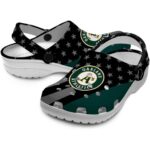 Oakland Athletics Stellar Stripes Theme Crocs Best selling