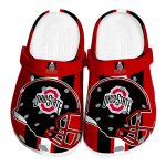 Ohio State Buckeyes Helmet Stripes Crocs Best selling