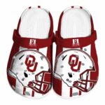 Oklahoma Sooners Helmet Stripes Crocs Best selling