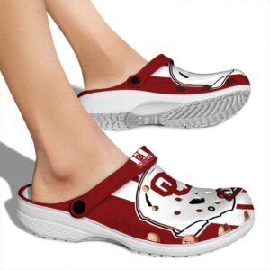 Oklahoma Sooners Helmet Stripes Crocs High quality