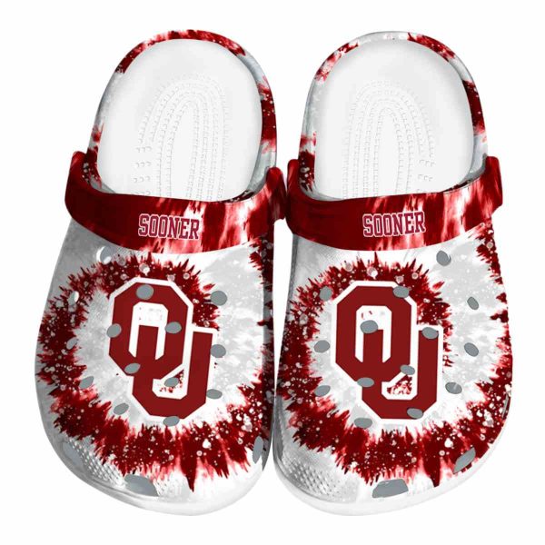 Oklahoma Sooners Radiant Burst Effect Crocs Best selling