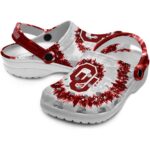 Oklahoma Sooners Radiant Burst Effect Crocs Best selling