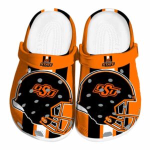 Oklahoma State Cowboys Helmet Stripes Crocs Best selling
