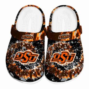Oklahoma State Cowboys Radiant Burst Effect Crocs Best selling