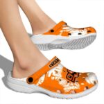 Oklahoma State Cowboys Splatter Graphics Crocs Best selling