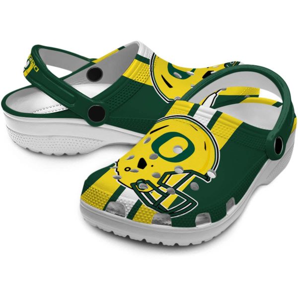 Oregon Ducks Helmet Stripes Crocs Latest Model