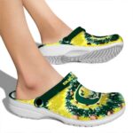 Oregon Ducks Radiant Burst Effect Crocs Best selling
