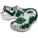 Oregon Ducks Splatter Graphics Crocs Best selling