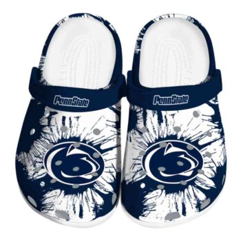 Penn State Nittany Lions Splatter Graphics Crocs Best selling