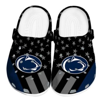 Penn State Nittany Lions Stellar Stripes Theme Crocs Best selling