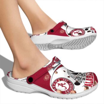 Personalized Alabama Crimson Tide Football Helmet Crocs High quality