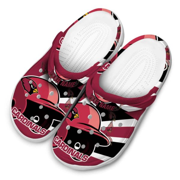 Personalized Arizona Cardinals Baseball Helmet Crocs Trendy